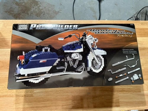 Mega Bloks Pro builder Harley Davidson Road King New