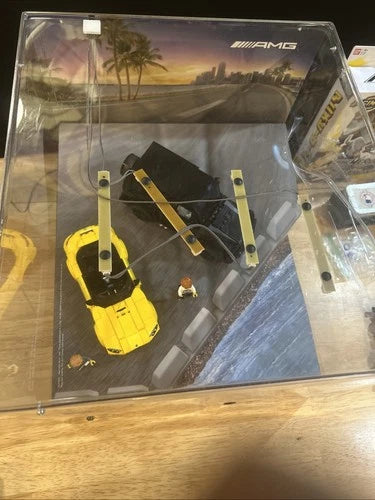 Mercedes AMG X Lego Speed Champions GL86 & SL63 Rare LED Display