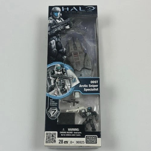 Mega Bloks 96925 Halo ODST Arctic Sniper Specialist New NIB Sealed Rare 2010
