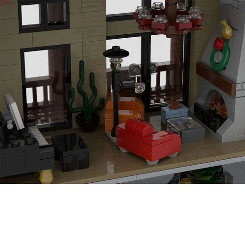 MOC-158007 Winter Village: Ski Lodge with Interior 2032 Pieces for Christmas