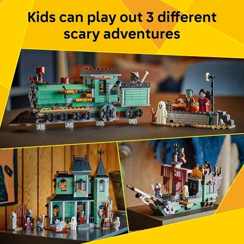 LEGO Creator 3 in 1 Haunted Mansion Building Toy for Kids - Multicolor