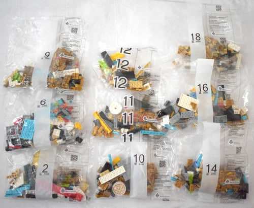 LEGO Editions 43020 FIFA World Cup Official Trophy PARTIAL Building Set x9 Bags