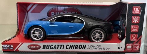 Remote Control Bugatti Chiron 1/10 Scale Electric RC Car 2.4 GHz RTR (Brand New)