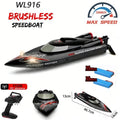 Wltoys WL916 RC Boat 55Km/H High Speed 2.4G Remote Control Brushless Toy Gift