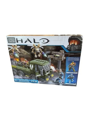 NEW SEALED Mega Bloks Halo Covenant Drone Outbreak Sealed 378 PCS Spartan CND03