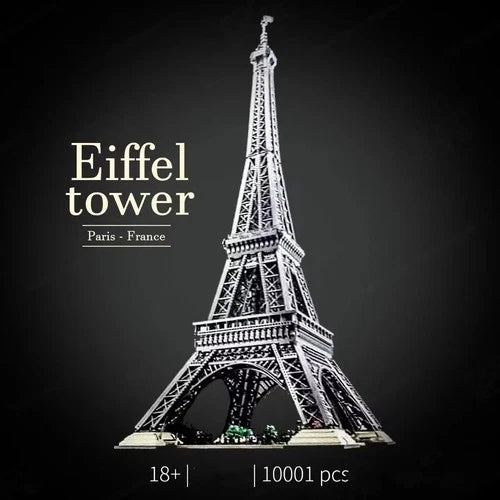 1.5m Eiffel Tower 10307 10001PCs Paris Architecture Model Building Assembly Kit