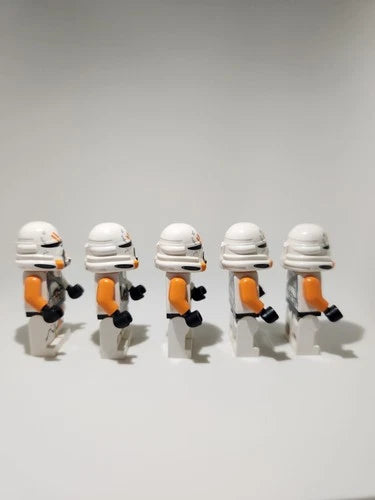 LEGO Star Wars Clone Airborne Trooper 212th Battalion Lot Of 5 sw0523