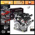 V8 Engine Building Kit with Motor & APP Controls - 715+ Pieces for Custom Builds