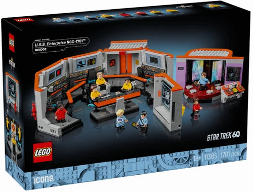 LEGO #11385 USS Enterprise NCC-1701 Bridge: NO MINIFIGURES: READY TO SHIP