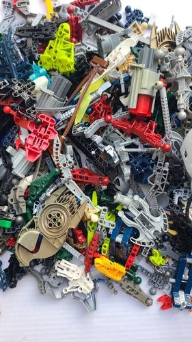 MEOW Bionicle Random Parts Bulk Genuine Lot (Over 4 Pounds)
