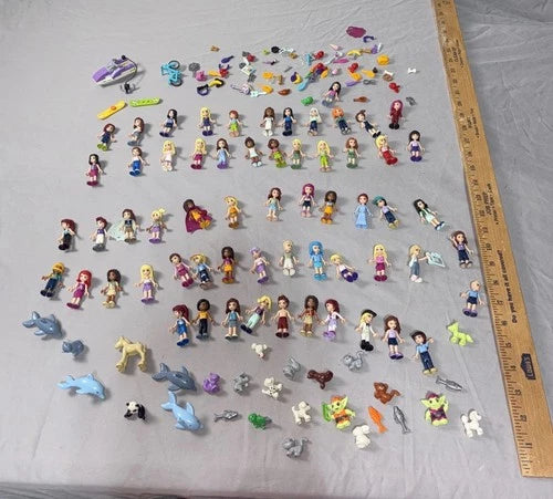 Huge MEOW Friends 60+ Minidoll Mini Dolls 25 Mini Animals 70+ Accessories