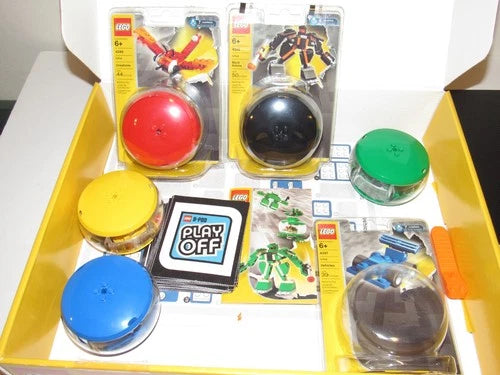 LEGO X-Pod Play Off Game Pack 65535 4349 & 4335 Creatures & Black Robots Are New