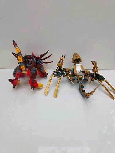 Lego Set and Minifigure Lot (One Set Missing 2 Minifigs)