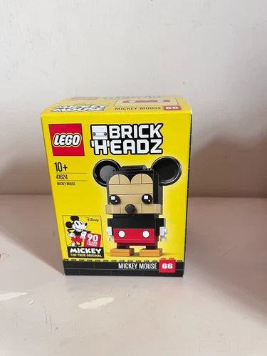 LEGO BrickHeadz 41624 Disney Mickey Mouse 109pc New Sealed Retired Box Wear Set