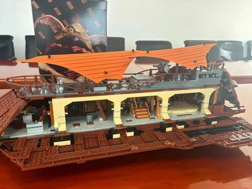 NEW UCS Jabba's Sail Barge Building Block Set Generic ALL 11 Minifigure 3943 PCS