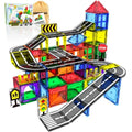 Magnetic Tiles Road Set 38pcs Building Blocks Kids Toy STEM Montessori 3-8 Year