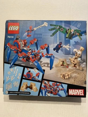 MEOW Marvel Spider-Man 76114 Spider-Man's Spider Crawler Brand New! Retired Rare
