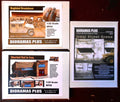 Dioramas Plus 3 Kit Set Building Ruins Iraqi Middle East 1/35 Diorama
