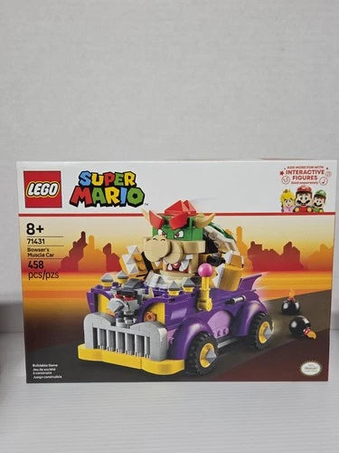LEGO 71431 Super Mario Set Bowser's Muscle Car 458 Pcs & Goombas Shoe 71404 X 3