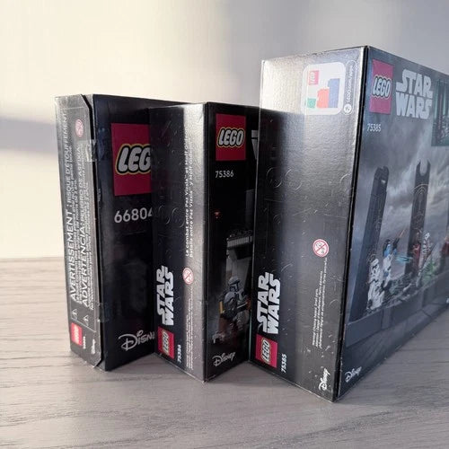 MEOW Star Wars 5-Set Bundle: 75385, 75386 + Walmart Exclusive 66804 Gift Set NEW