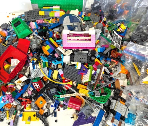 LEGO Lot Various Sets Random Blocks & Figures Star Wars, Creator, etc - 12lbs