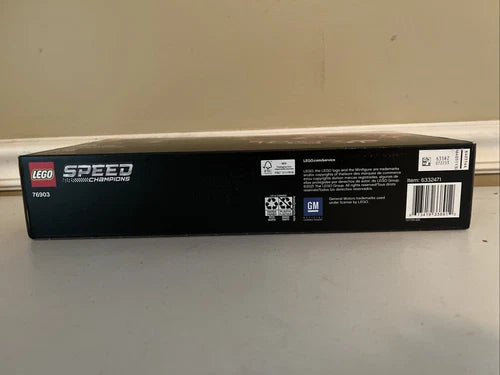 New LEGO 76903 Speed Champions Chevrolet Chevy Corvette Car SEALED Sseledt