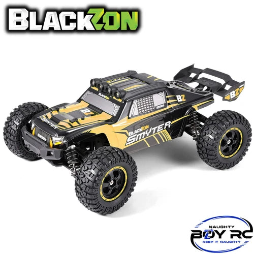 Blackzon Smyter DT 1/12 4WD Electric Desert Truck Brushed RTR Yellow RC Car