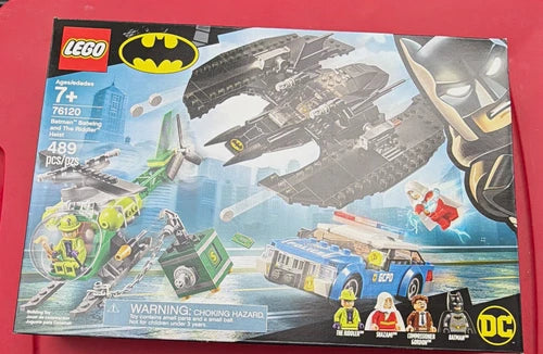 MEOW Batman Batwing and The Riddler Heist 76120 Complete Set 489 pcs 7+