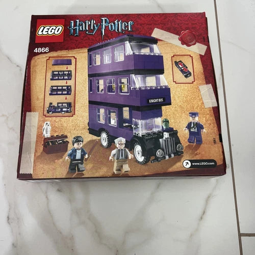 Lego Harry Potter #4866 The Knight Bus Retired New In Packaging