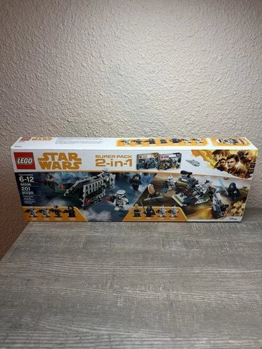LEGO Star Wars Super Pack 2-In-1 66596 Limited Edition 201pcs Boxed