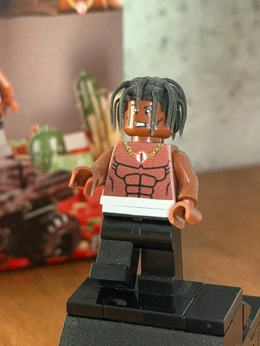 Travis Scott Rodeo Building Blocks Figure Set Canvasdon Limited Edition