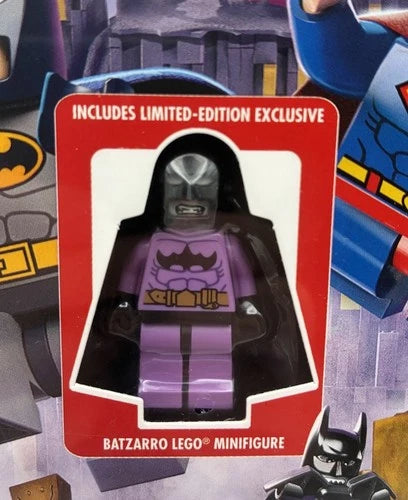 MEOW DC Super Heroes Justice League Vs Bizarro League With Batzarro Minifigure