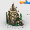 The Temple Of The Forbidden Eye Indiana Jones Adventure Building Blocks gift