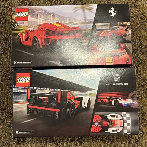 Lot of 5 – LEGO Speed Champions 76900 76901 76914 76915 76916 — New Sealed (U1)