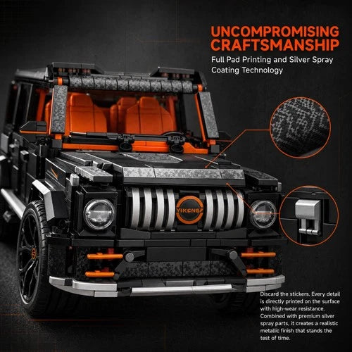 MOC 1:14 AMG SUV G 63 Wagon Offroad SUV Building Bricks Set Gift For Boys