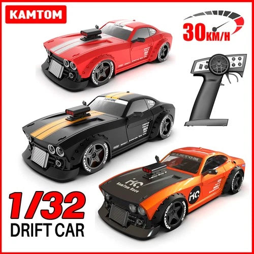 Kamtom Drifting 4WD 1/32 ESP Gyro 2.4G High Speed Drift Remote Racing Cars