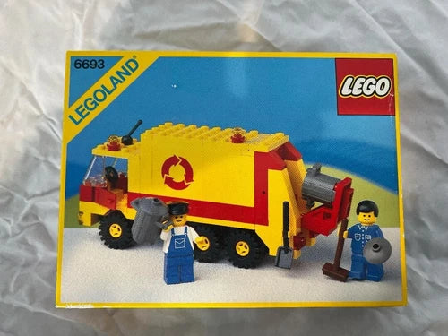 LEGO Town: Refuse Collection Truck (6693) 100% complete