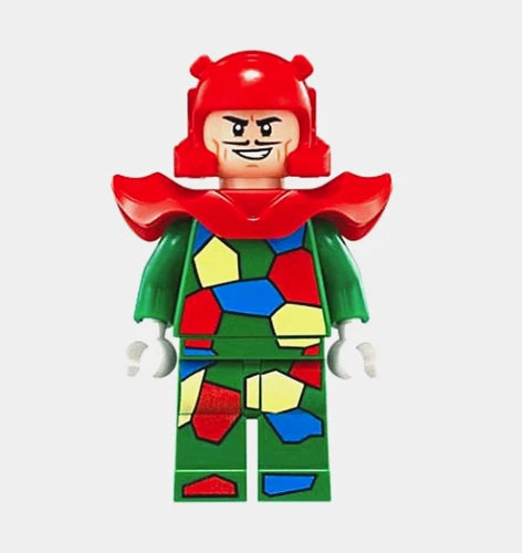 LEGO Quilt Man Minifigure – Colorful Patchwork Character – Complete Figure