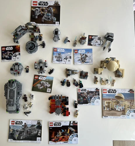 Lego Star Wars Lot (USED COMPLETE BUILT) - Mandalorian, Microfighters, AND MORE!