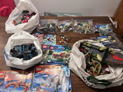 Huge MEOW Chima Lot Of Sets 70006 70145 70146