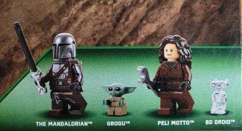 LEGO 75325 Disney Star Wars THE MANDALORIAN'S N-1 STARFIGHTER minifigure NEW