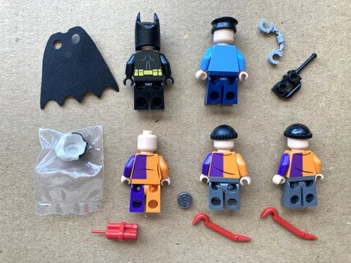 LEGO Super Heroes 6864 Batmobile and the Two-face Chase Minifigure Lot