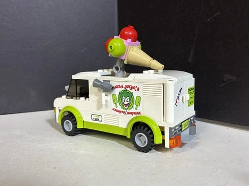 Lego DC Batman 7888 Joker’s Ice Cream Surprise Truck Only 100% Excellent Read