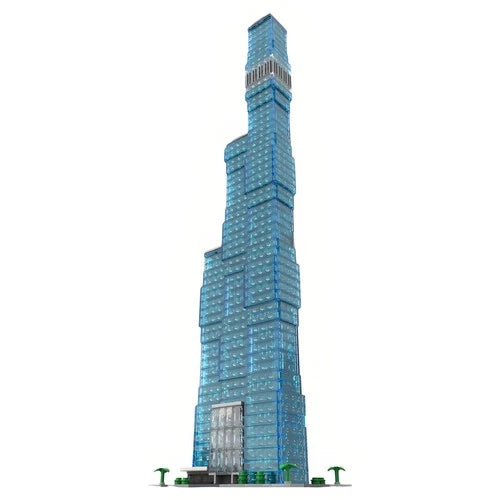 MOC-256851 St. Regis Chicago 1:800 scale building blocks Toys Birthday Gift Set