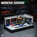 MOC Modern Garage Building Block Model Kit Toy Gift 763 Pcs