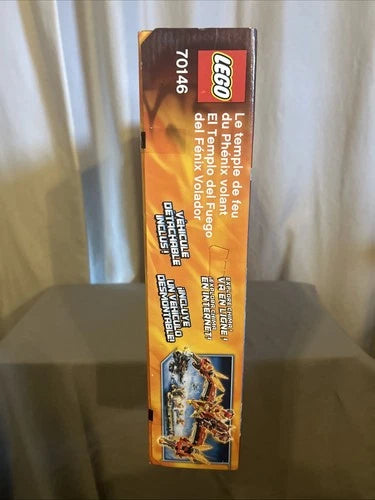 LEGO LEGENDS OF CHIMA: Flying Phoenix Fire Temple (70146) NIB FS VERY CLEAN BOX