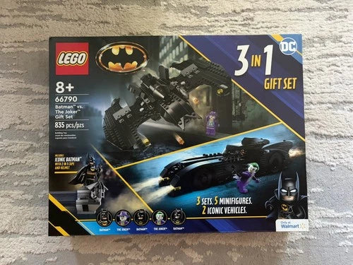 MEOW Super Heroes: Batman Vs. the Joker Gift Set 3 in 1 66790 - BRAND NEW