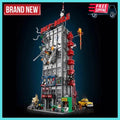 NEW!! 3772PCS Marvel Daily Bugle Building Blocks Set with Minifigures Bricks Toy