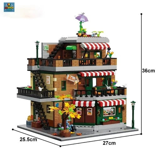 Friends Central Perk Coffee Shop Building Blocks 3179 PCS MOC Modular Bricks Set