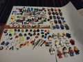 Mixed Lot of Lego Minifigs & Accessories Mini Figures Helmets Weapons Hats +